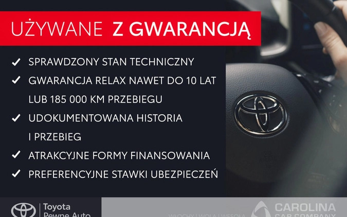 Toyota RAV4 cena 121900 przebieg: 102760, rok produkcji 2019 z Tyczyn małe 137